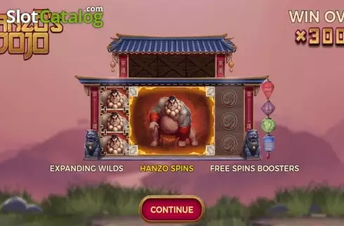 Οθόνη3. Hanzo's Dojo Κουλοχέρης 