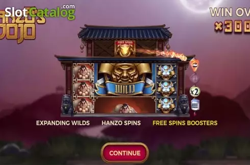 Οθόνη4. Hanzo's Dojo Κουλοχέρης 