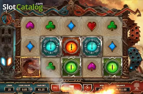 Δράκος φωτιάς. Double Dragons (Yggdrasil ) Κουλοχέρης