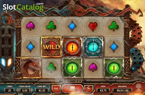 Πυρκαγιά τυχαία άγρια. Double Dragons (Yggdrasil ) Κουλοχέρης