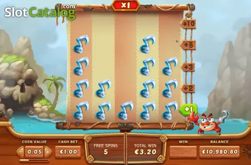 Οθόνη9. Pirates: Smugglers Paradise Κουλοχέρης 