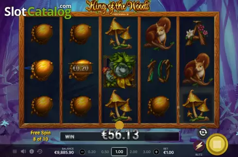 Οθόνη7. King of the Woods Κουλοχέρης