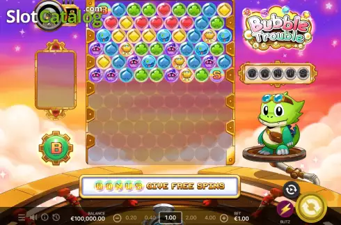 Οθόνη2. Bubble Trouble Κουλοχέρης