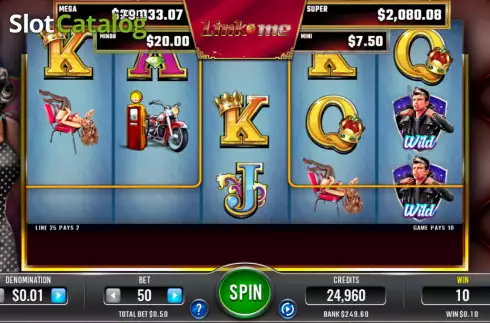 Οθόνη3. Link Me Rock Ups! Κουλοχέρης