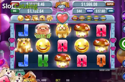 Οθόνη2. Plush Rush Κουλοχέρης