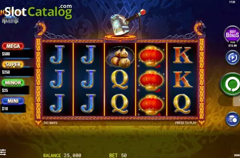 Οθόνη2. Chi Kung Mighty Hammer Κουλοχέρης