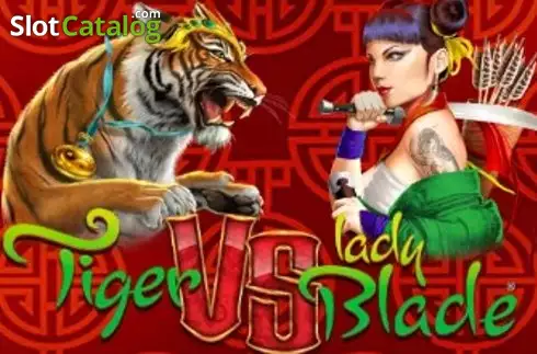 Tiger vs Lady Blade Λογότυπο Tiger vs Lady Blade Λογότυπο