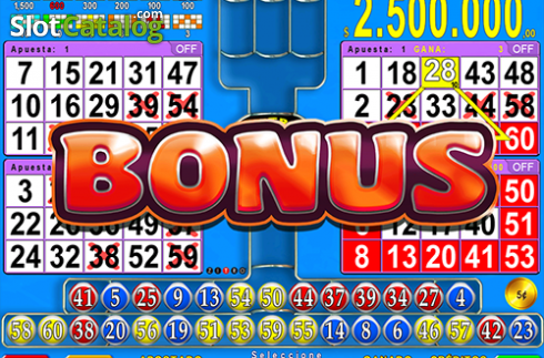 Οθόνη3. Powermania Force Bingo Κουλοχέρης