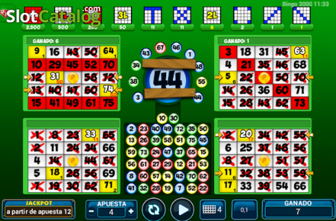 Οθόνη2. Bingo 3000 Κουλοχέρης