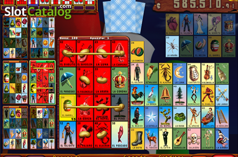 Οθόνη2. La Loteria Mexicana Bonus Κουλοχέρης