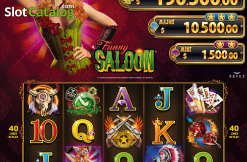 Οθόνη3. Funny Saloon Κουλοχέρης