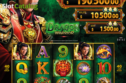 Οθόνη2. Dragon Warrior (ZITRO) Κουλοχέρης