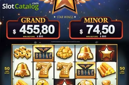 Οθόνη2. Star Wings Κουλοχέρης