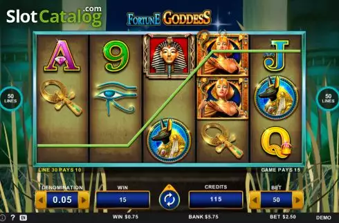Οθόνη3. Fortune Goddess (ZITRO) Κουλοχέρης