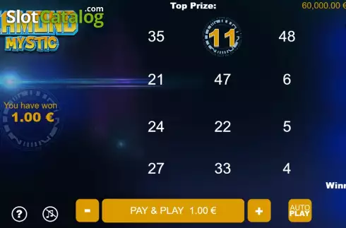 Οθόνη4. Diamond Mystic Κουλοχέρης