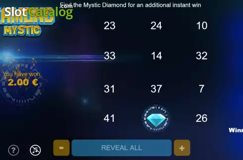 Οθόνη5. Diamond Mystic Κουλοχέρης
