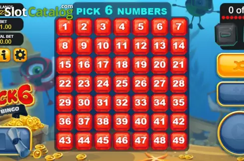 Οθόνη2. Pick 6 Κουλοχέρης