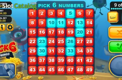 Οθόνη3. Pick 6 Κουλοχέρης