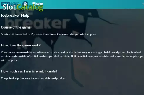 Οθόνη7. Icebreaker Κουλοχέρης