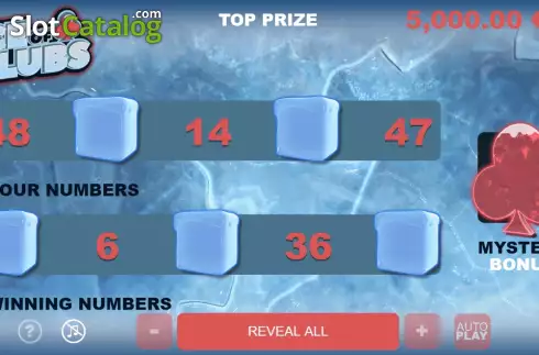 Οθόνη3. Ice of Clubs Κουλοχέρης 
