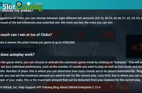 Οθόνη9. Ice of Clubs Κουλοχέρης 
