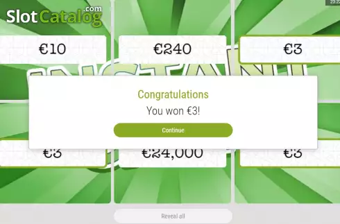 Οθόνη6. Instant Cash Κουλοχέρης