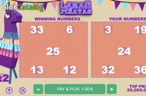 Οθόνη4. Lamas Piñatas Κουλοχέρης