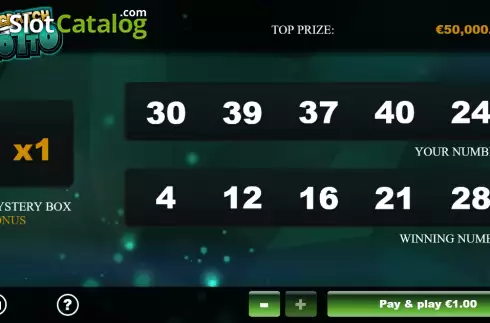 Οθόνη4. Lotto Scratch Κουλοχέρης