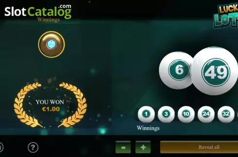 Οθόνη6. Lucky Lotto (NewAge Games) Κουλοχέρης