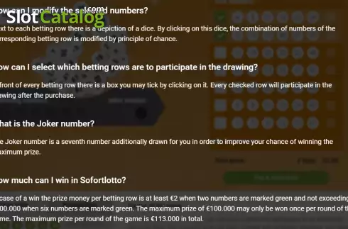 Οθόνη8. Instant German Lotto Κουλοχέρης