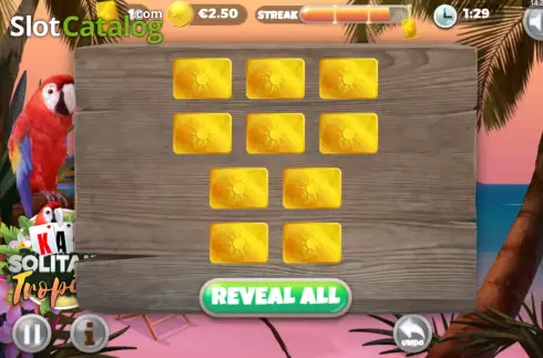 Οθόνη4. Solitaire Tropical Κουλοχέρης