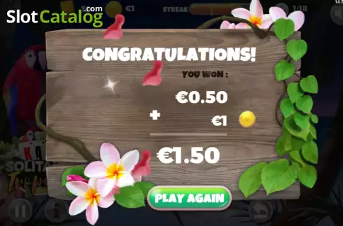Οθόνη7. Solitaire Tropical Κουλοχέρης