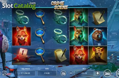 Οθόνη2. Crime Scene (Zeal Instant Games) Κουλοχέρης