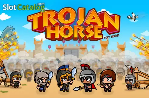 Trojan Horse Tiny Heroes Λογότυπο Trojan Horse Tiny Heroes Λογότυπο