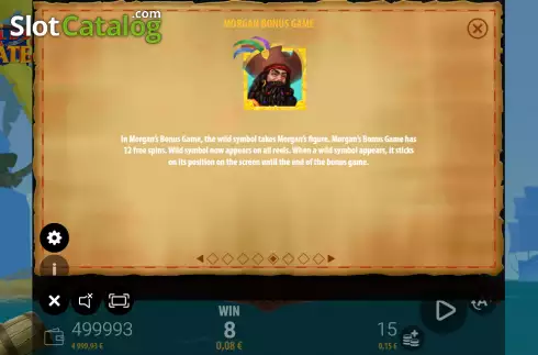 Οθόνη6. Wilds & Pirates Κουλοχέρης