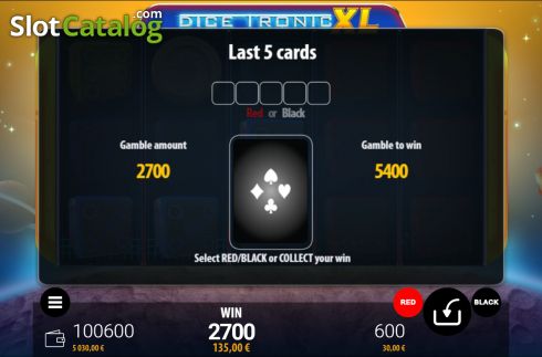 Οθόνη5. Dice Tronic XL Κουλοχέρης