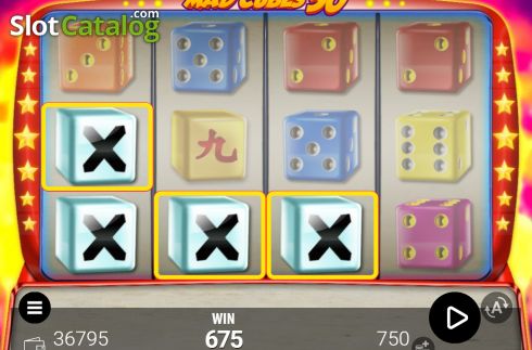 Οθόνη4. Mad Cubes 50 Κουλοχέρης