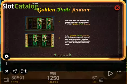 Οθόνη5. Fairy's Golden Path Κουλοχέρης