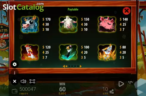 Οθόνη5. Farm Madness Κουλοχέρης 