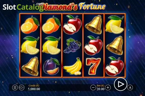 Οθόνη2. Diamond's Fortune Κουλοχέρης