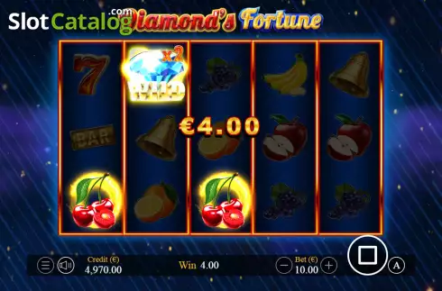 Οθόνη3. Diamond's Fortune Κουλοχέρης