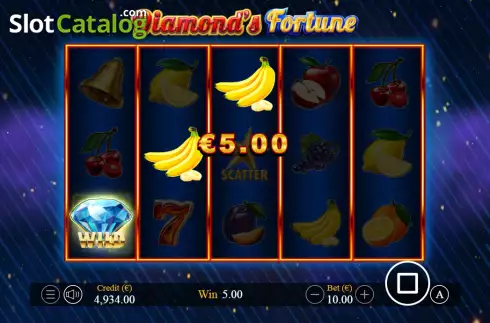 Οθόνη4. Diamond's Fortune Κουλοχέρης