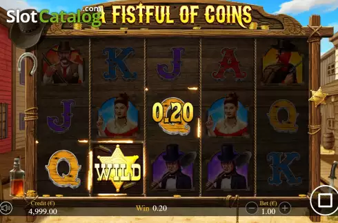 Οθόνη3. A Fistful of Coins Κουλοχέρης