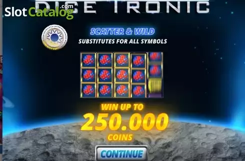 Οθόνη 1. Dice Tronic Κουλοχέρης