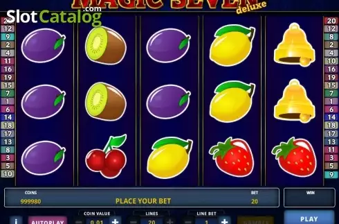 Οθόνη 1. Magic Seven Delux Κουλοχέρης
