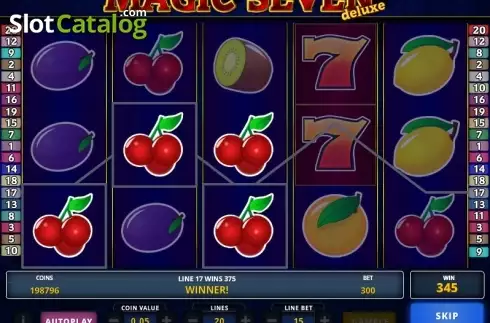 Οθόνη 2. Magic Seven Delux Κουλοχέρης
