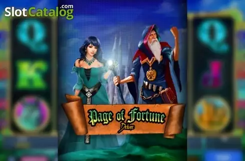 Page of Fortune Deluxe Λογότυπο Page of Fortune Deluxe Λογότυπο