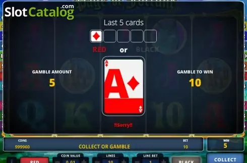 Οθόνη 4. Page of Fortune Deluxe Κουλοχέρης