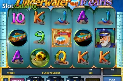 Οθόνη 1. Underwater Pearls Κουλοχέρης