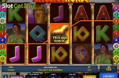 Οθόνη 2. Trojan Horse (ZeusPlay) Κουλοχέρης 